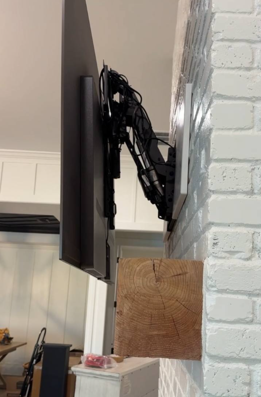 mantel mount installation